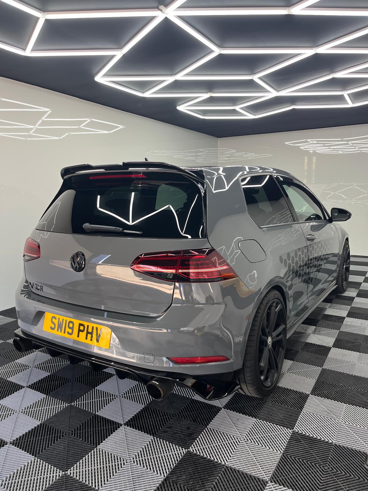 Volkswagen Golf GTI hand-washed and protected, paintwork gleaming after an Essential Package detail