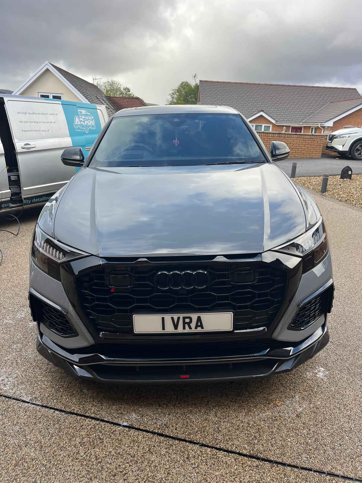 Audi RS Q8 detailed by Kieron at The Auto Spa mobile studio in Aberdare